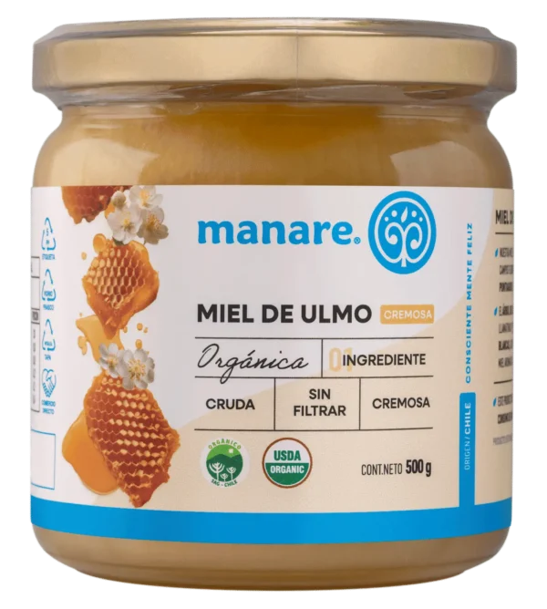 Miel De Bosque Nativo 500g 100% Natural de abejas - Manare