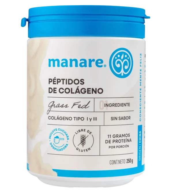 Péptidos De Colágeno Hidrolizado 250g - Manare