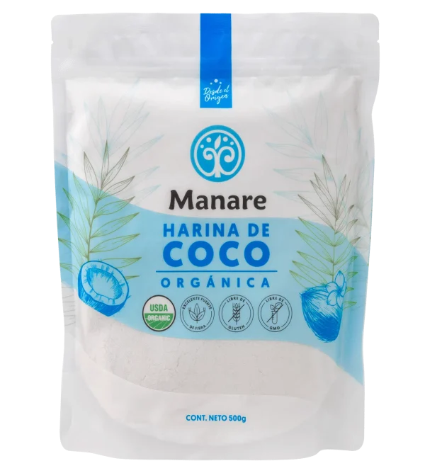 Harina de Coco Orgánica 500g - Manare