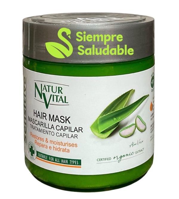 Mascarilla capilar sensitive aloe vera NaturVital