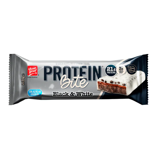 Barritas Protein Bite Black & White - Your Goal - Imagen 2