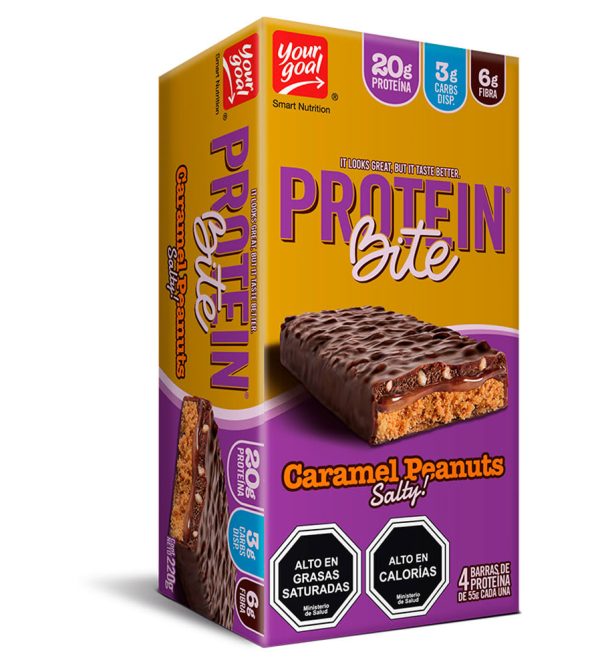 Barritas Protein Bite Caramel Peanuts Salty - Your Goal