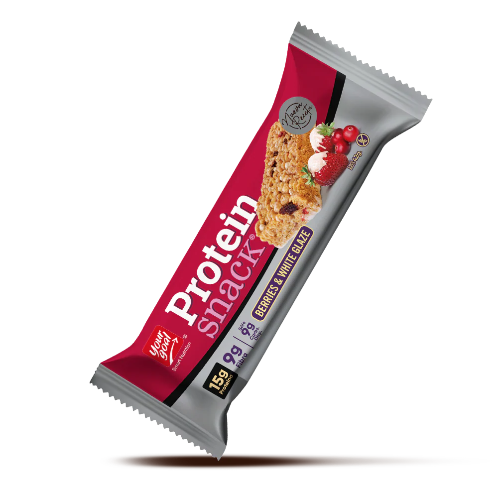 Barritas De Proteína Snack Berries & White Glaze Your Goal - Imagen 2