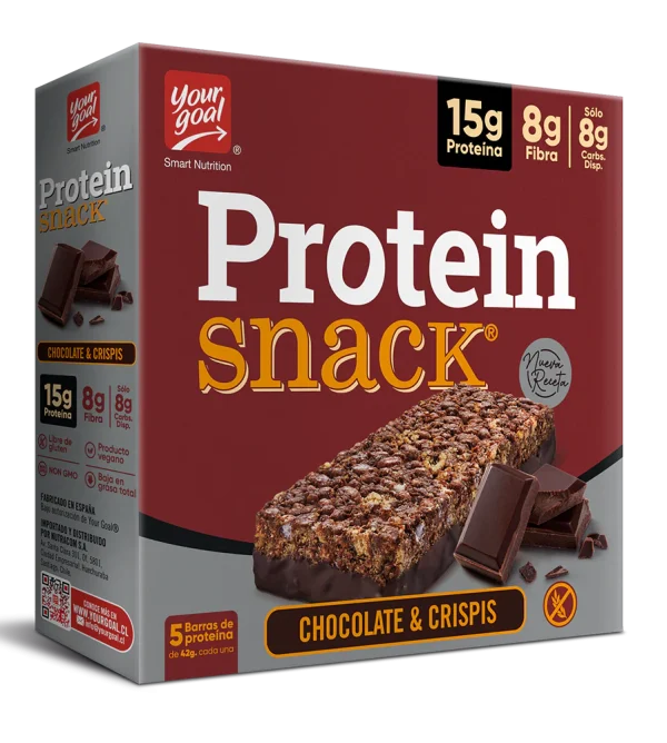 Barritas De Proteína Snack Chocolate & Crispis Your Goal
