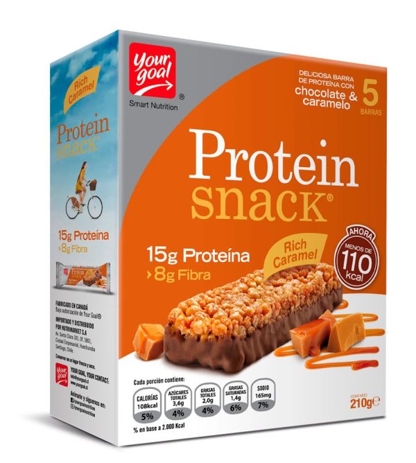 Barritas De Proteína Snack Rich Caramel Your Goal