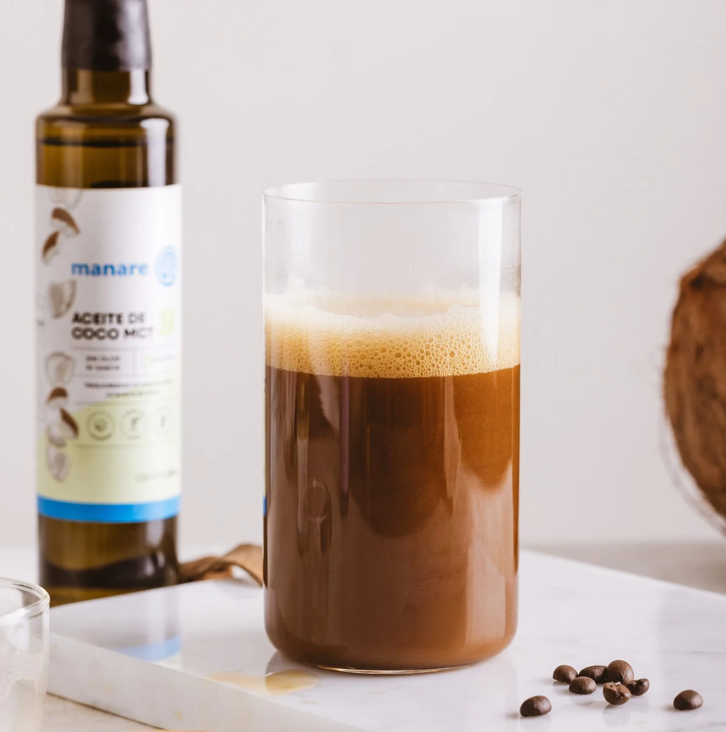Aceite De Coco Mct 250ml Sin Olor Ni Sabor - Manare - Imagen 4