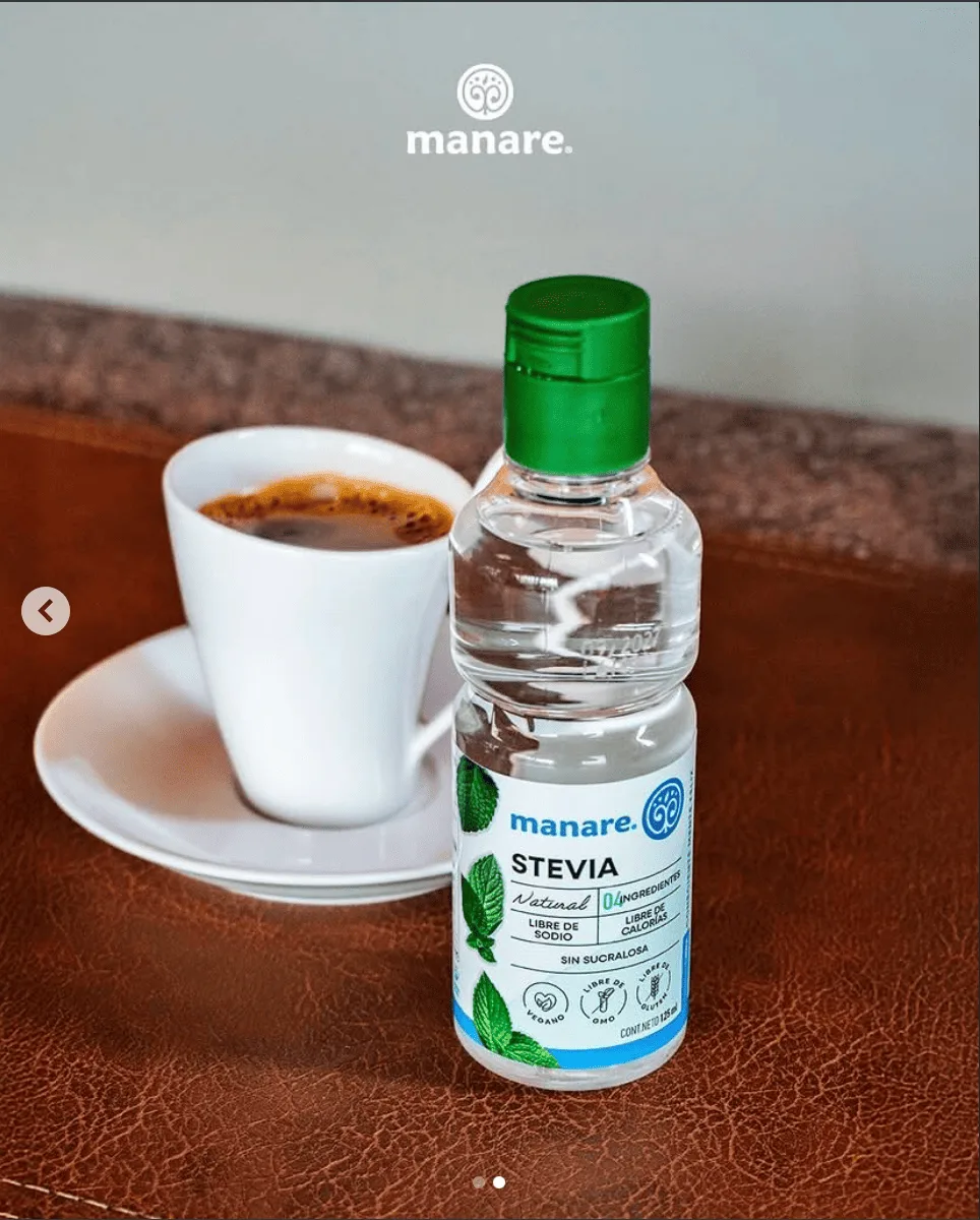 Stevia Líquida 125ml - Endulzante Sin Calorías - Manare - Imagen 4