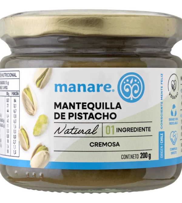 Mantequilla De Pistacho 200g - Manare
