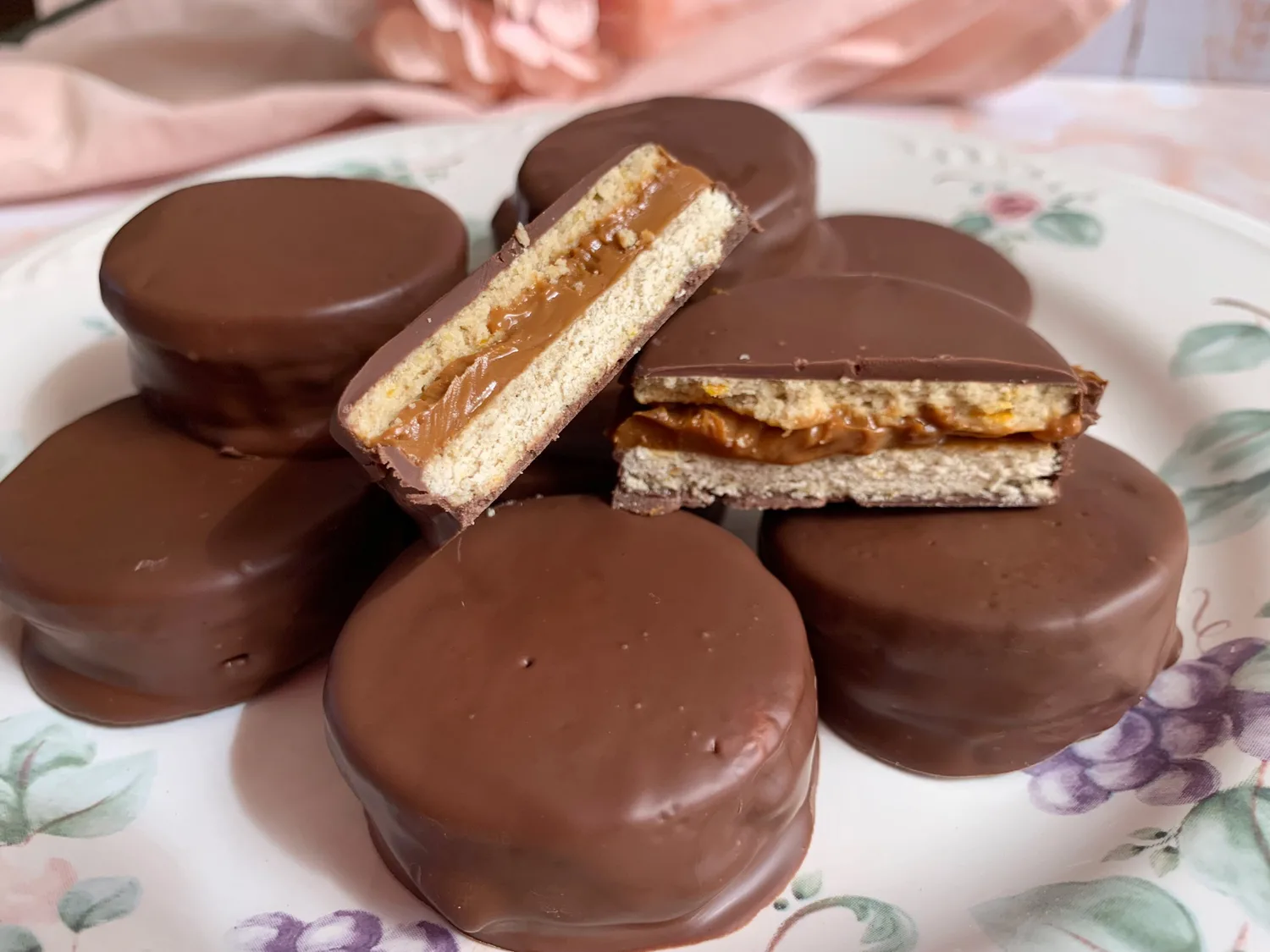 Alfajores Manjar Sin Azúcar - 4 Unidades - En Línea - Imagen 5
