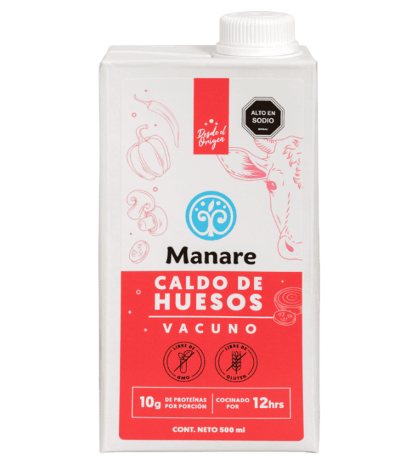 Caldo De Huesos De Vacuno 500ml - Manare