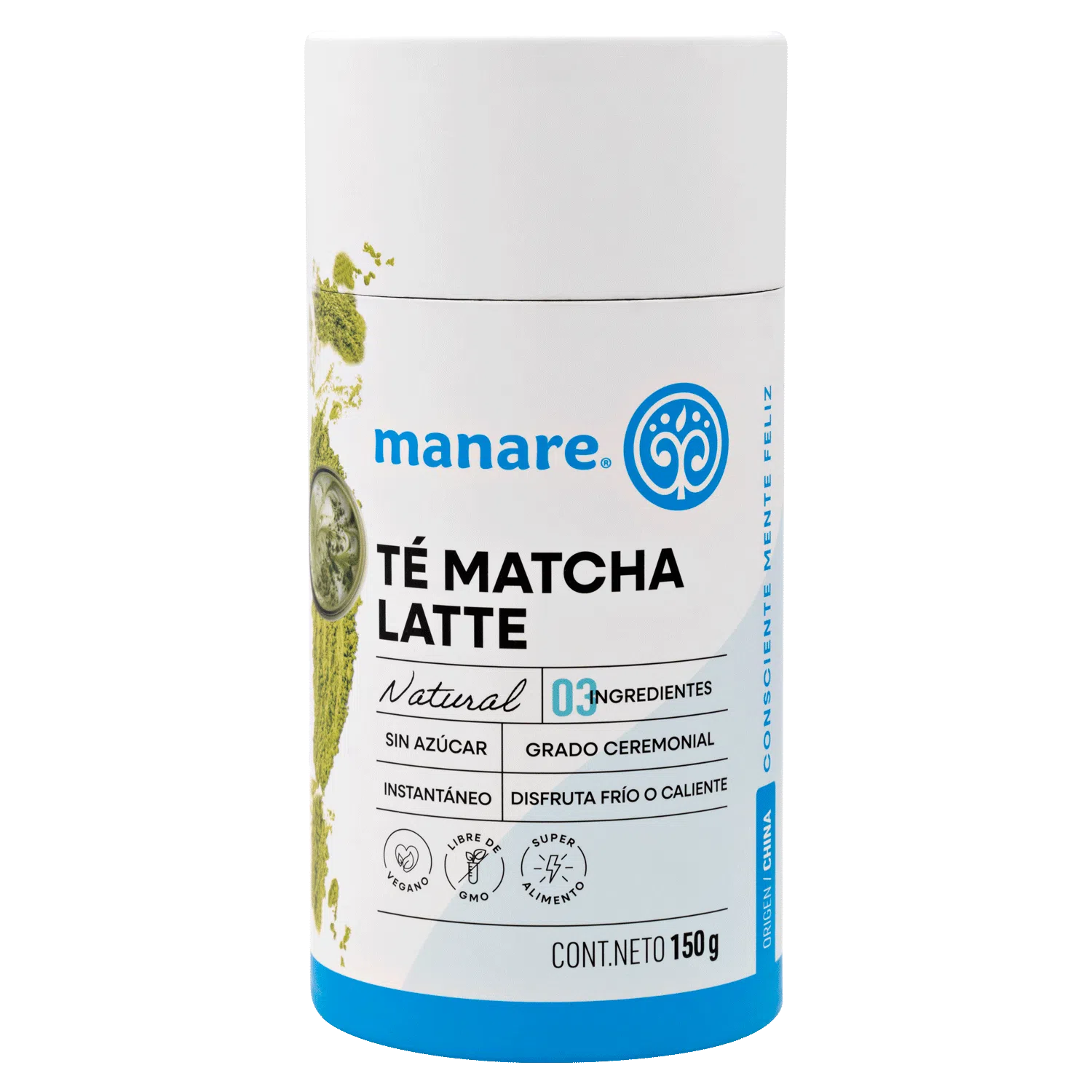 Té Matcha Latte Con Leche De Coco 150g - Manare
