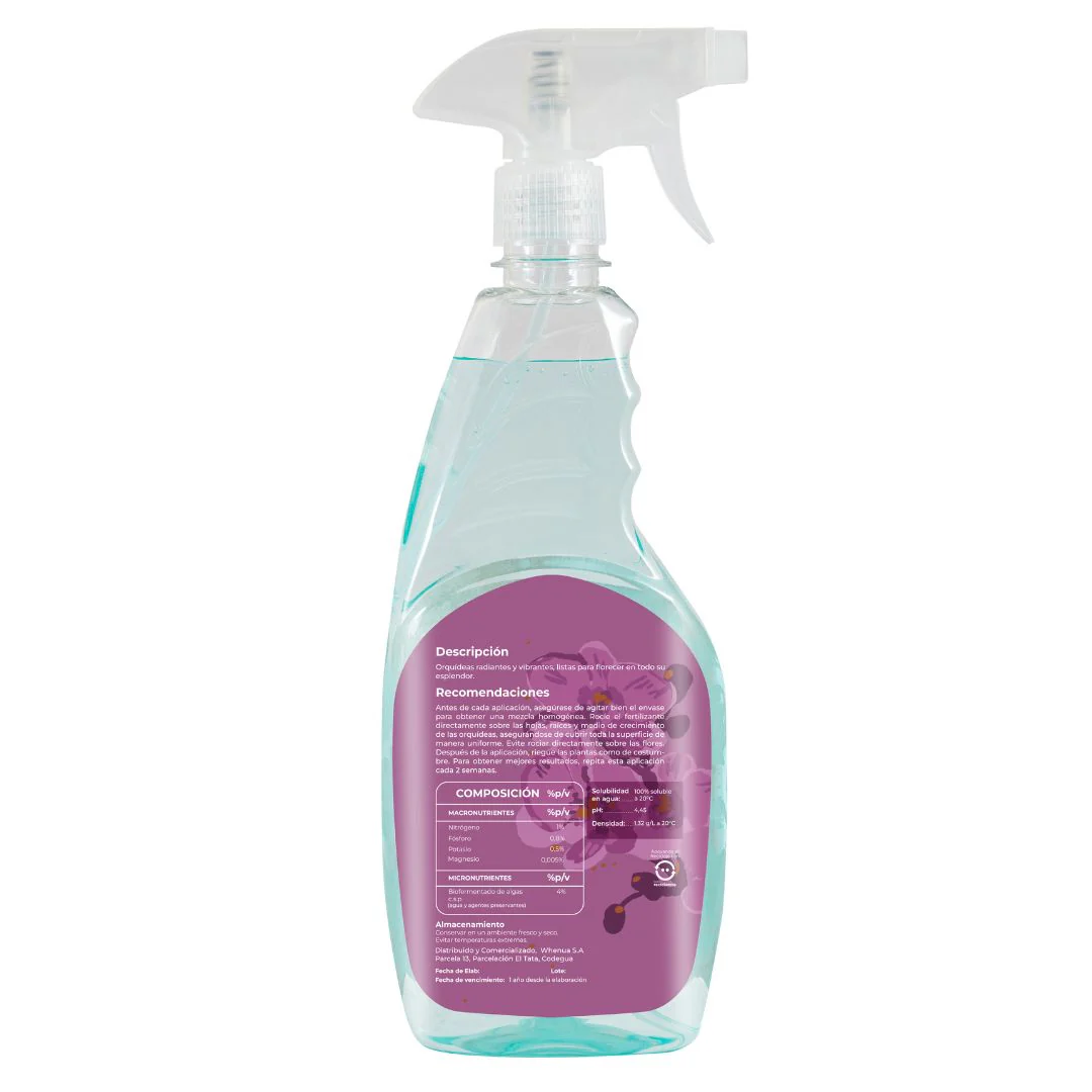 Fertilizante Vitalizador De Orquídeas Whenua Koru Orchid - Imagen 2