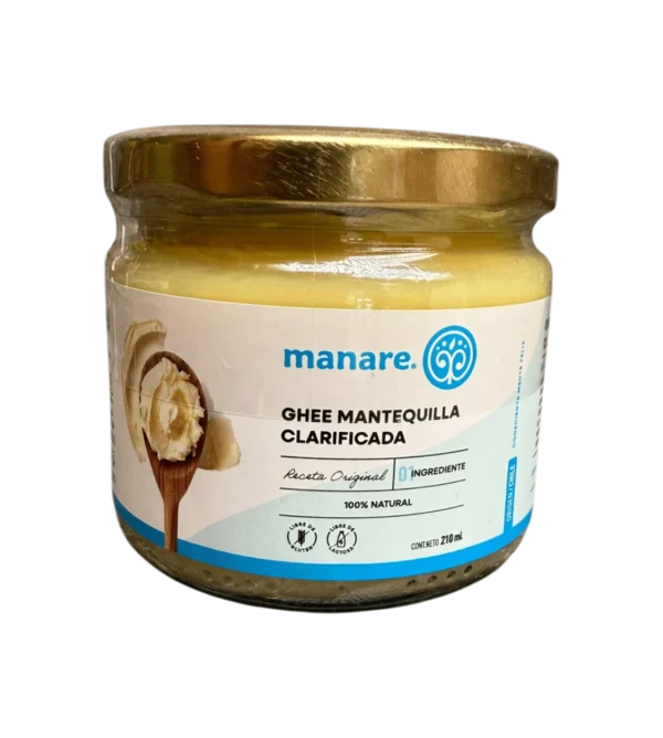 Ghee Mantequilla Clarificada 210ml - Manare