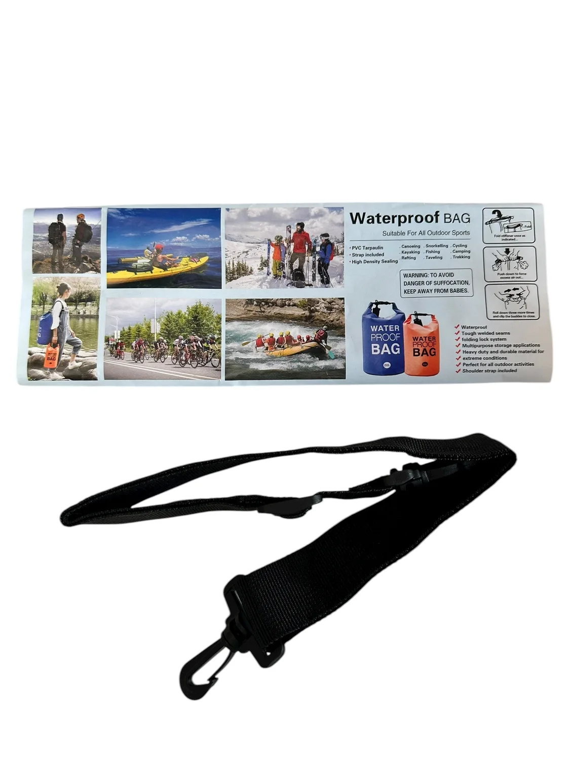 Bolso impermeable waterproof flotante 15 Litros