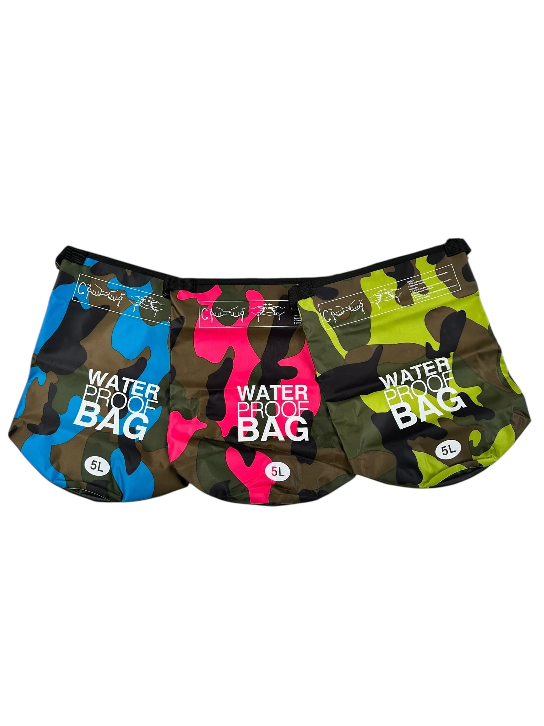 Bolso impermeable waterproof flotante 5 Litros variedades