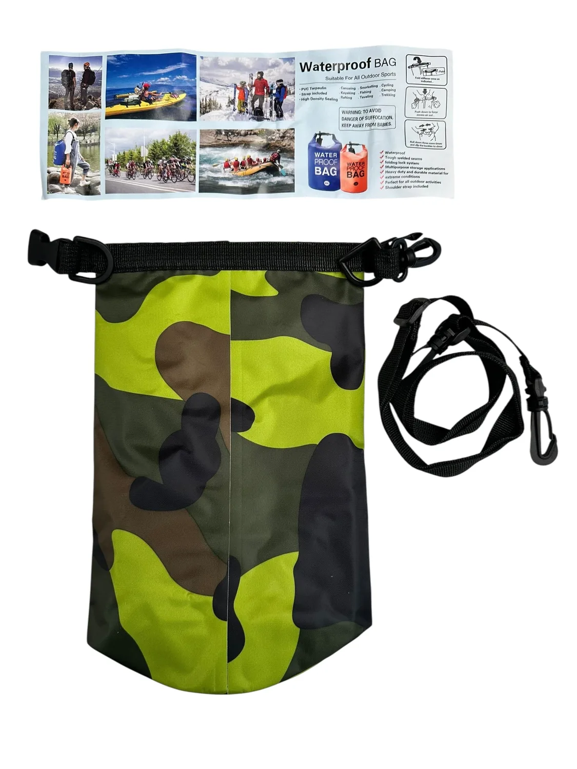 Bolso Impermeable Waterproof Flotante 2 Litros