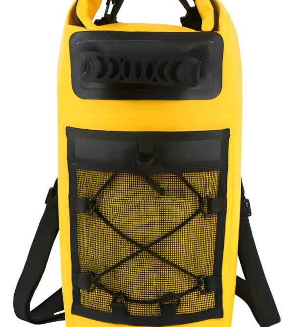 Bolso waterproof impermeable amarillo 10L