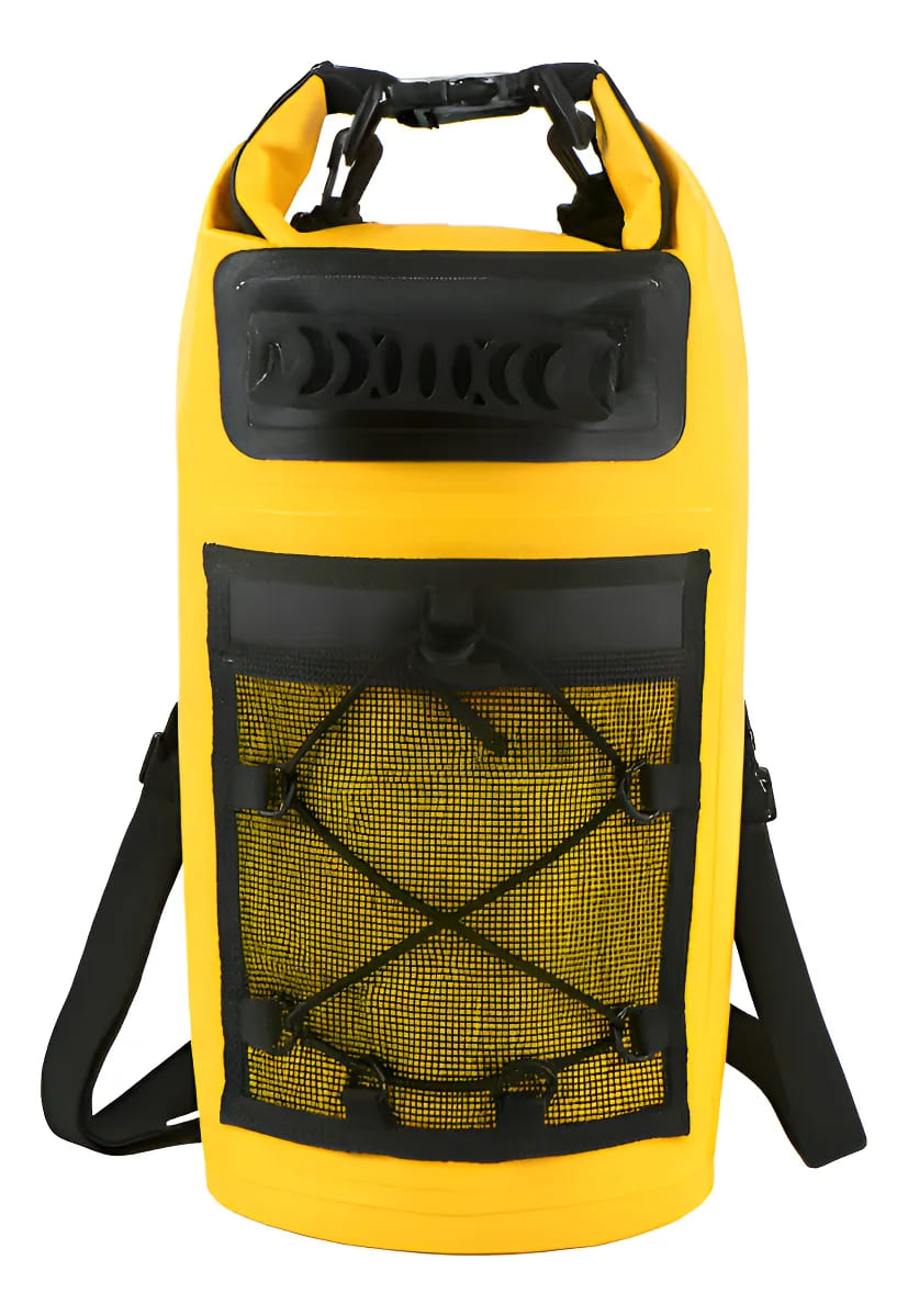 Bolso waterproof impermeable amarillo 10L