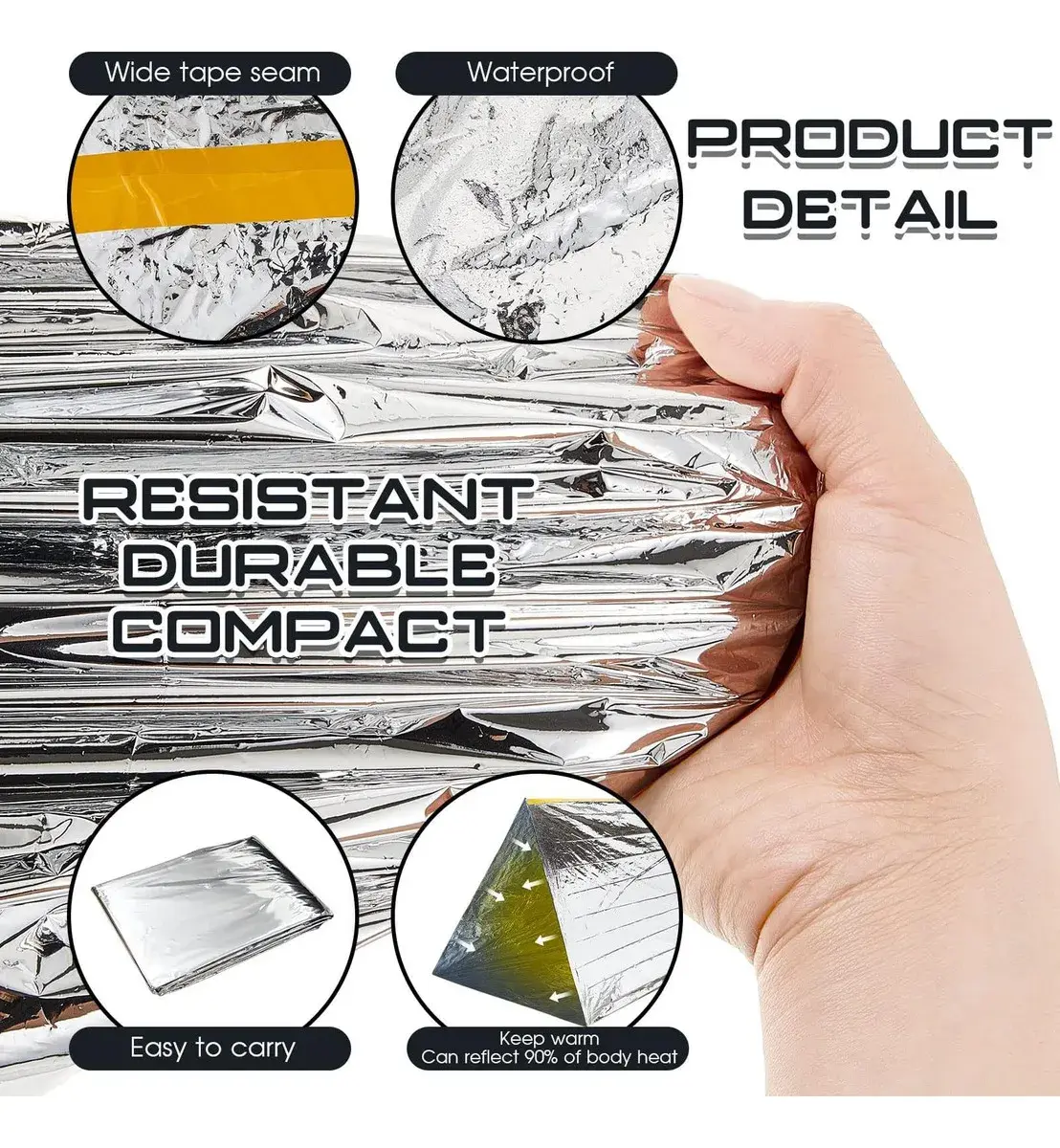 Carpa de emergencia de aluminio ultraligera y compacta - Imagen 6
