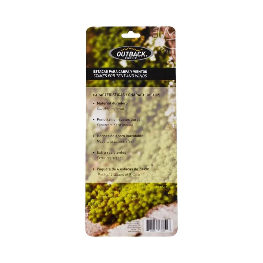Set de 4 Estacas Outback para carpa - Imagen 2