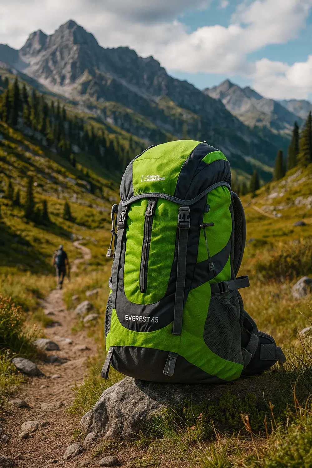 Mochila de trekking 45 litros Everest National Geographic - Imagen 2