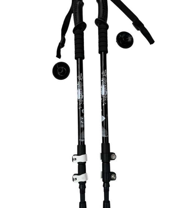 Pack 2 bastones de trekking aluminio