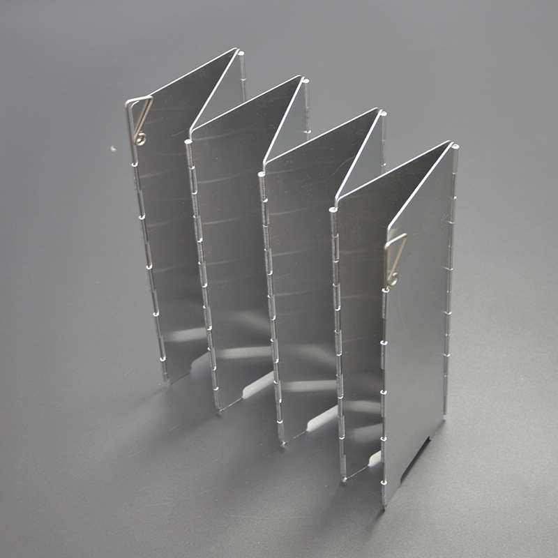 Protector de viento para cocinilla portátil 8 placas - Imagen 5
