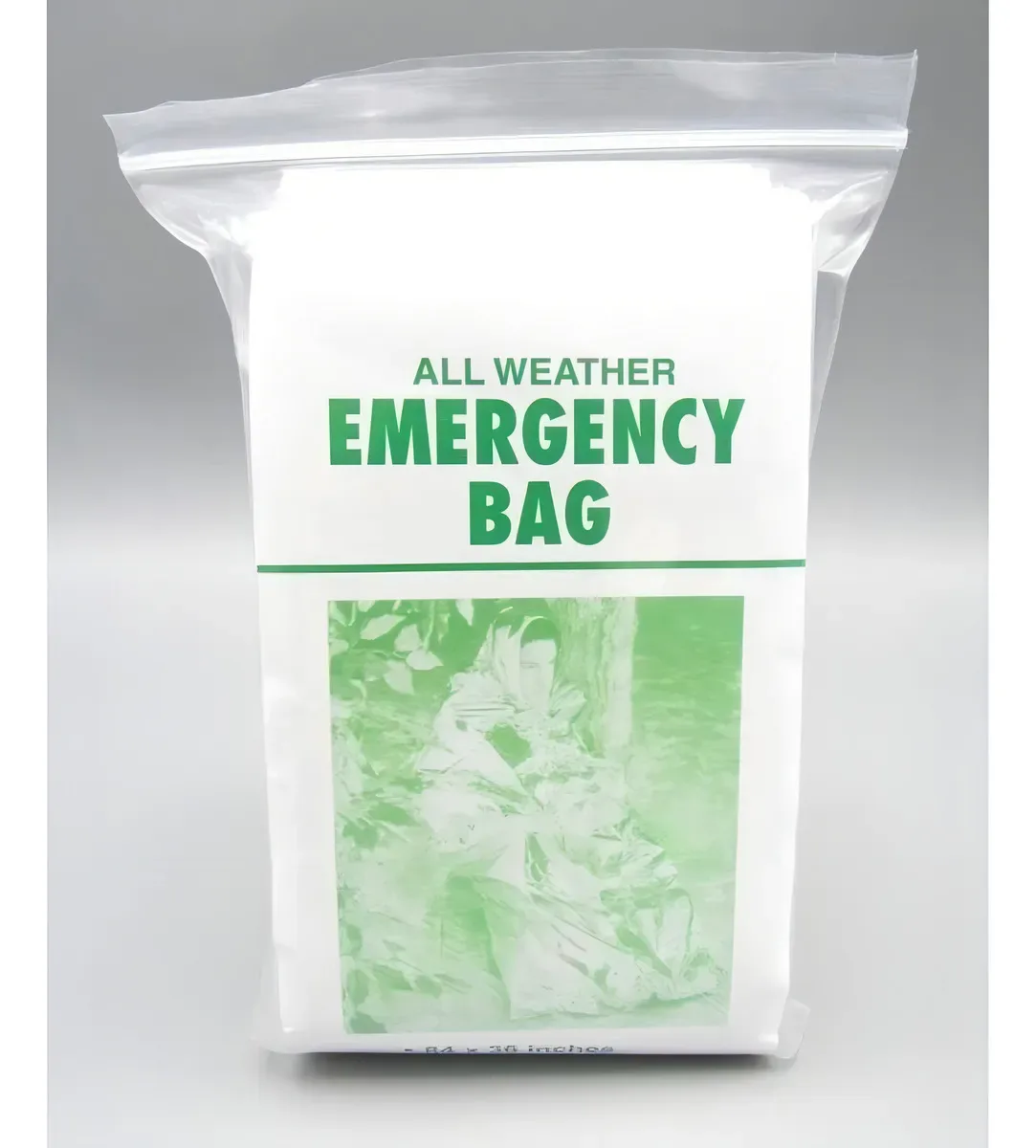 Saco de dormir de emergencia de aluminio ultraligero y compacto
