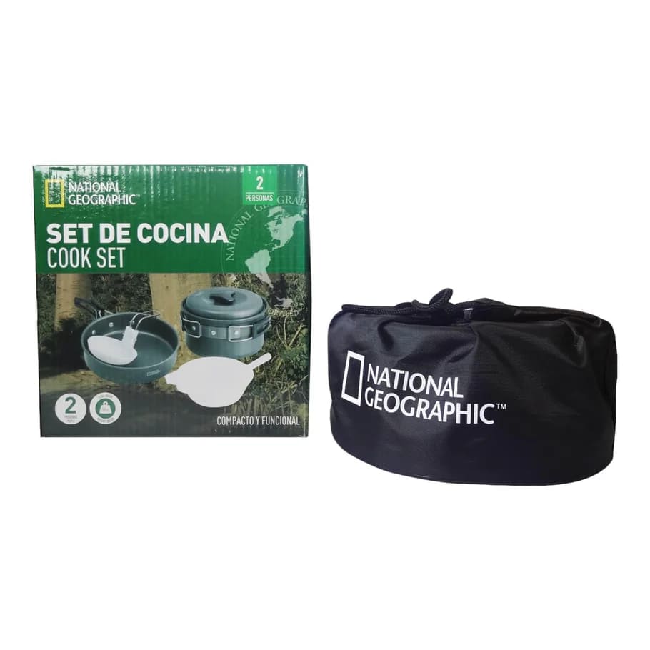 Set de cocina para camping 2 personas National Geographic - Imagen 5