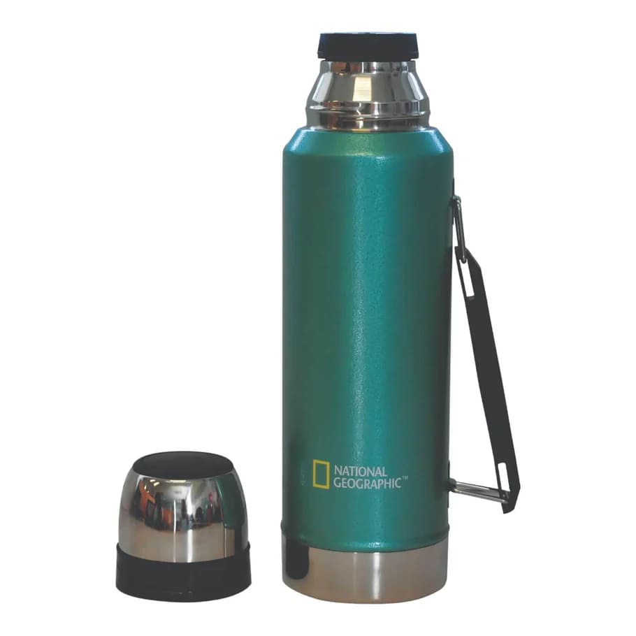 Termo metálico frío y calor 1200ml National Geographic variedades - Imagen 7