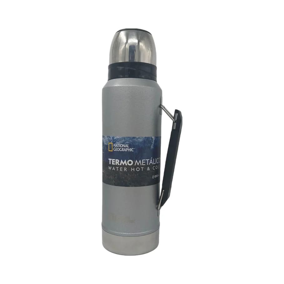 Termo metálico frío y calor 1200ml National Geographic variedades - Imagen 10