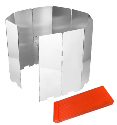 Protector de viento para cocinilla 12 placas
