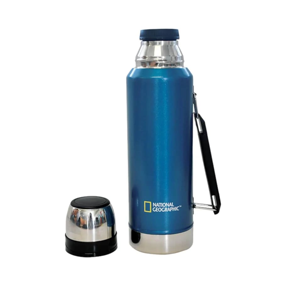 Termo metálico frío y calor 1200ml National Geographic variedades - Imagen 3