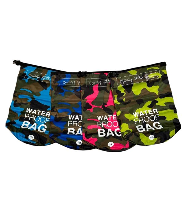 Bolso impermeable waterproof flotante 15 Litros variedades