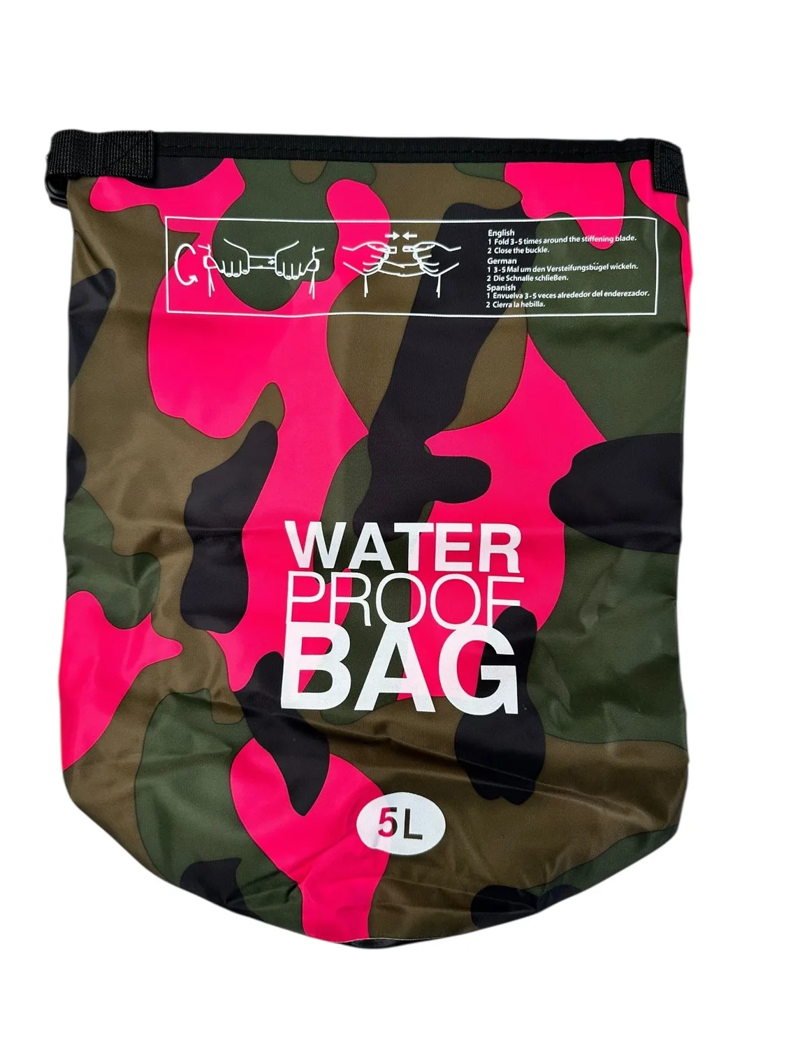 Bolso waterproof 5L rosado