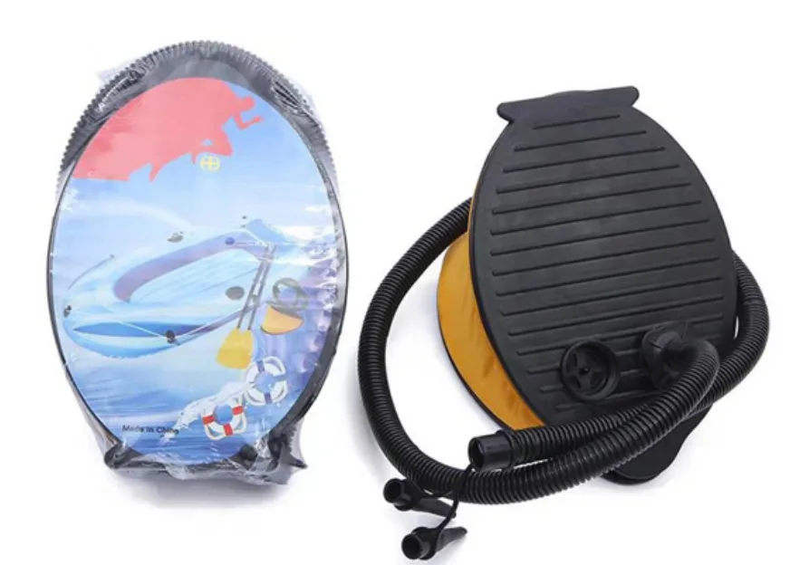 Bombín Inflador de pie para colchón inflable o balsa