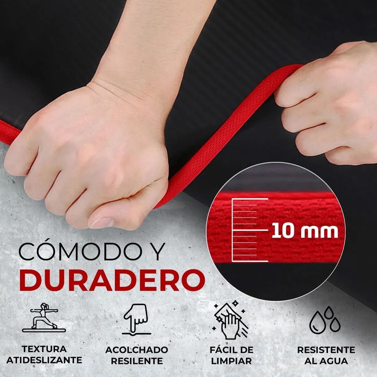 Cholchoneta mat de yoga antideslizante 1