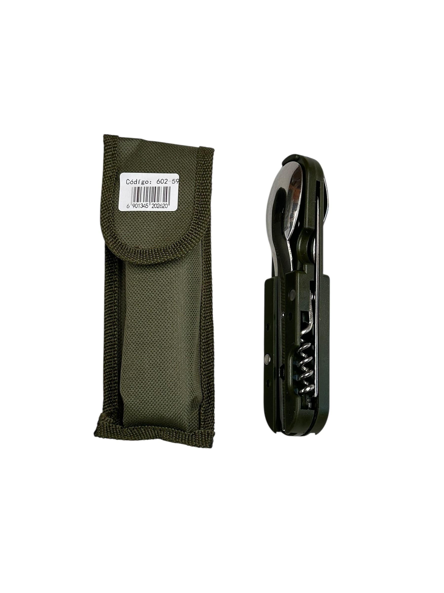 Set De Cubierto 3 En 1 Portátil Para Camping