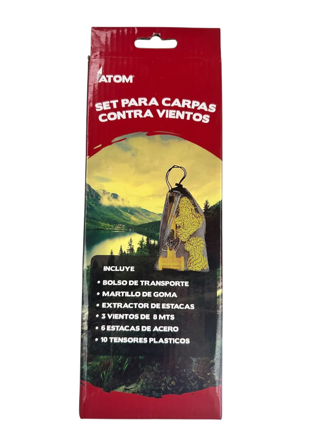 Set De Estacas Y Vientos