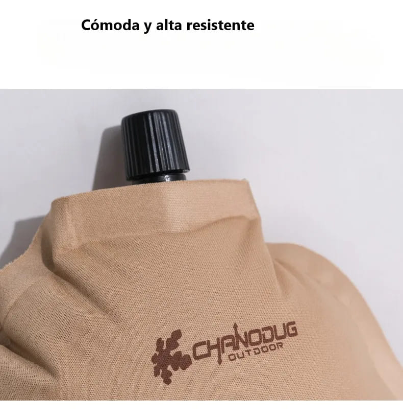 Almohada inflable para camping