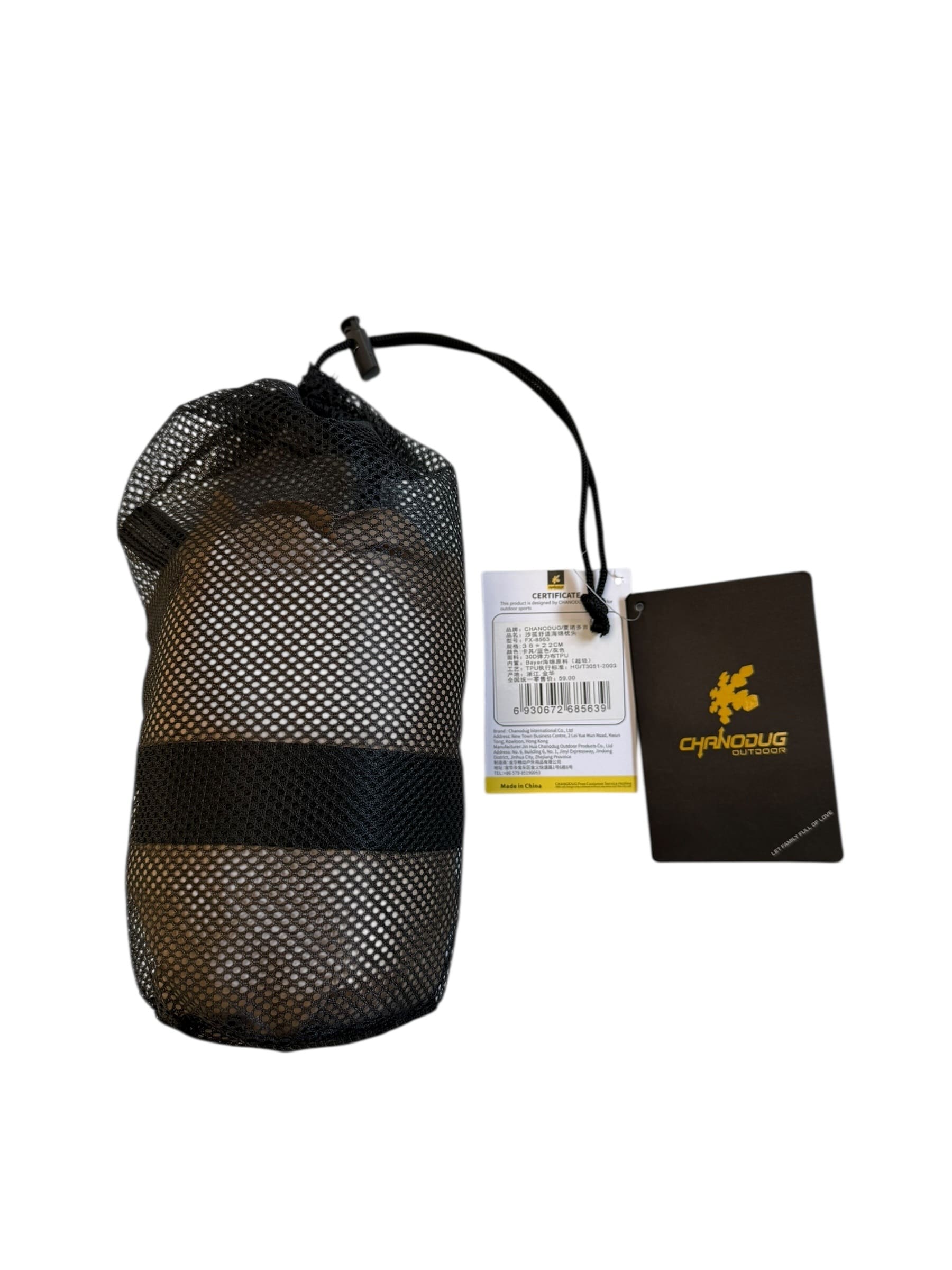 Almohada inflable para camping