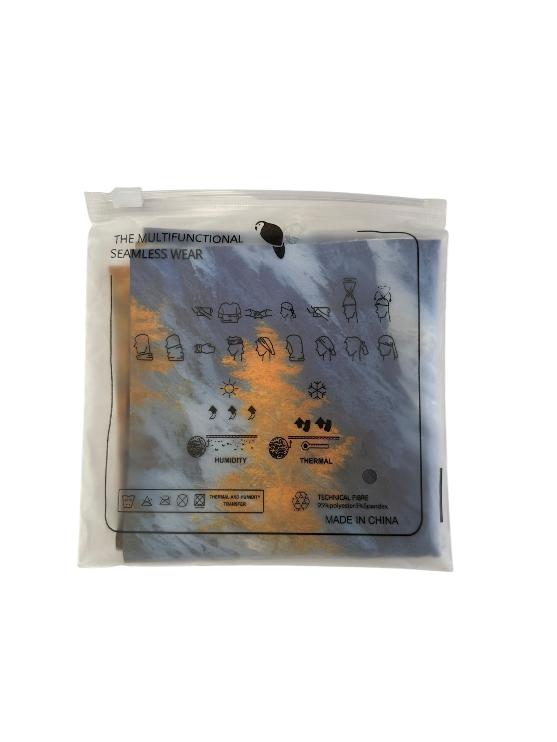 Bandana Deportiva Con Filtro Uv