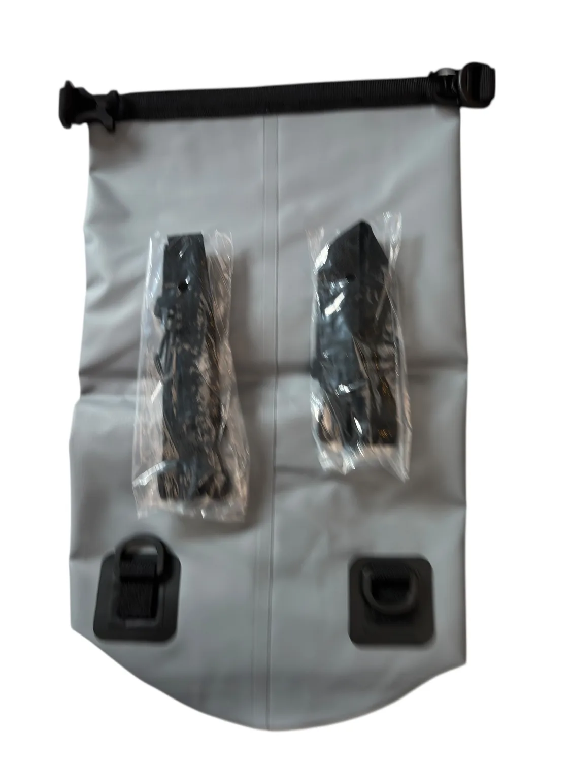 Bolso waterproof impermeable gris