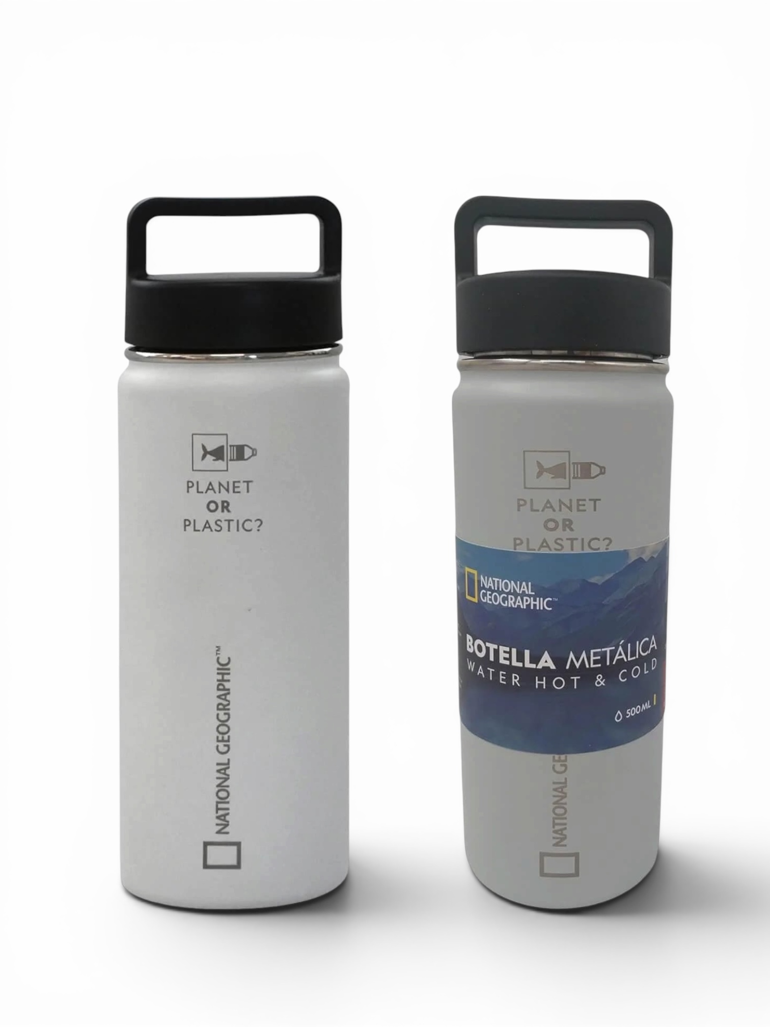 Botella metálica calor y frío