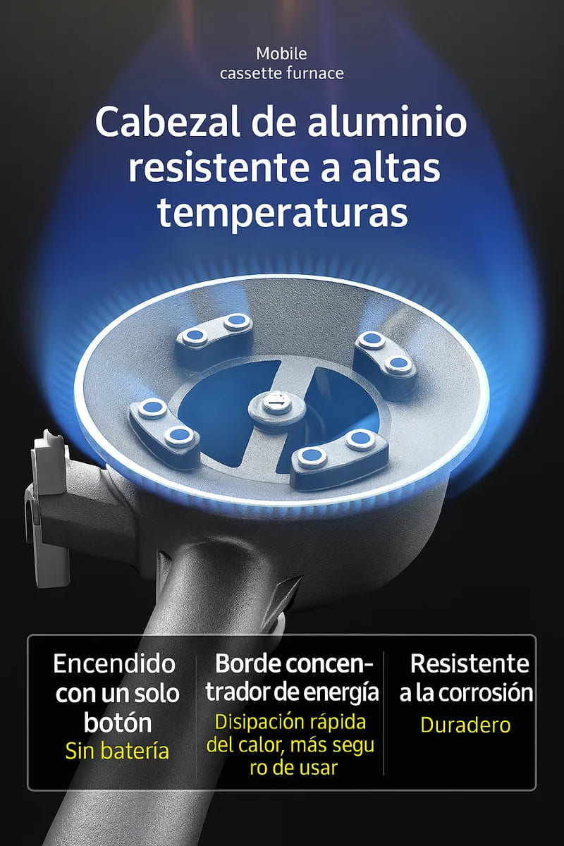 Cocinilla de mesa portátil para camping