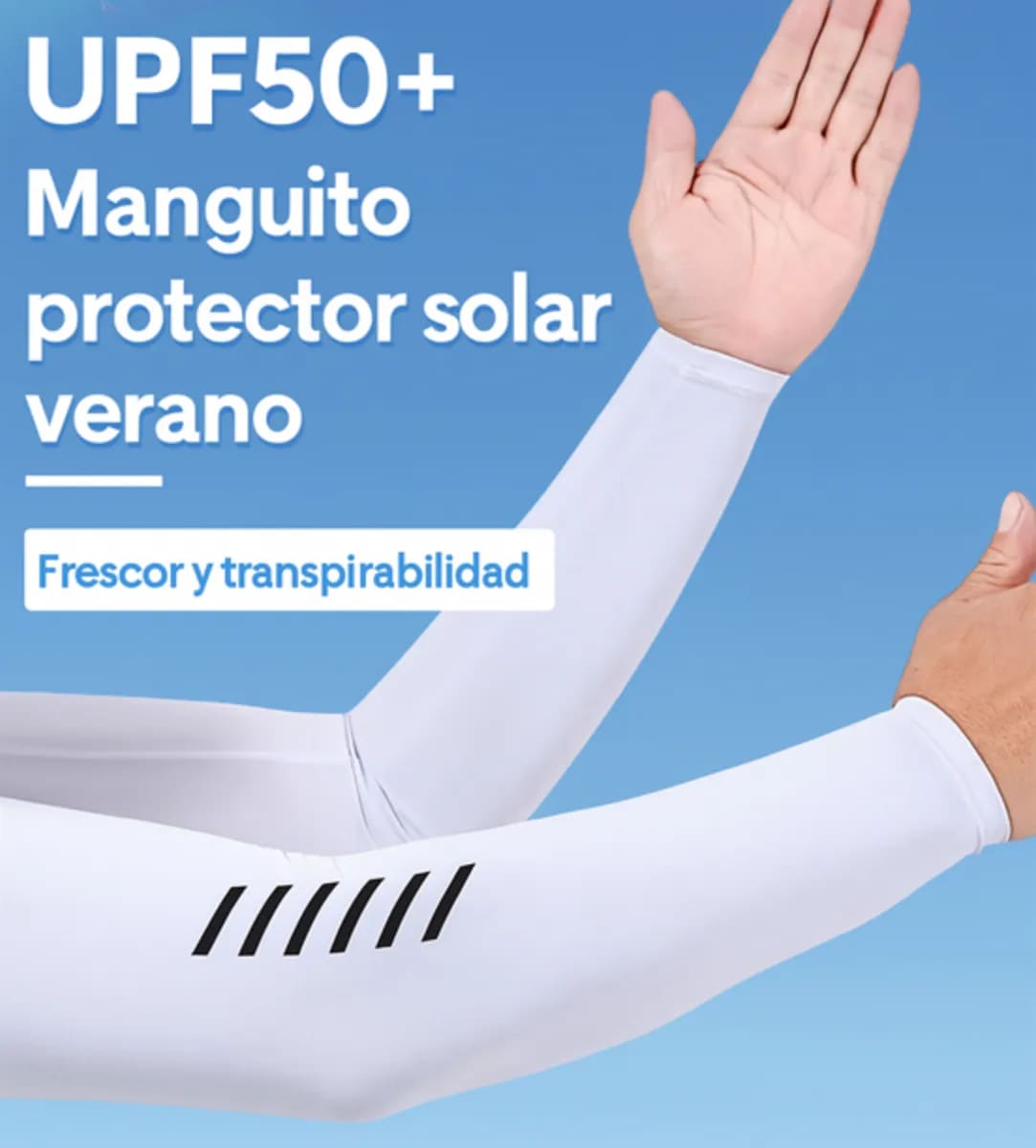 Mangas Deportivas con Protección Solar UPF50+