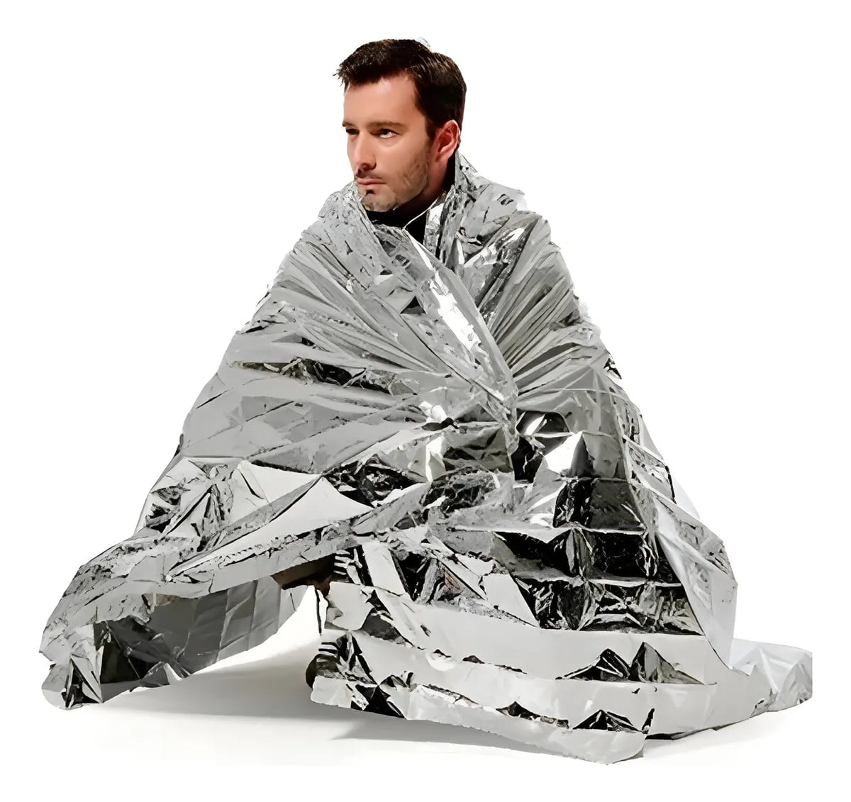 Pack 5 Mantas térmica de emergencia de aluminio
