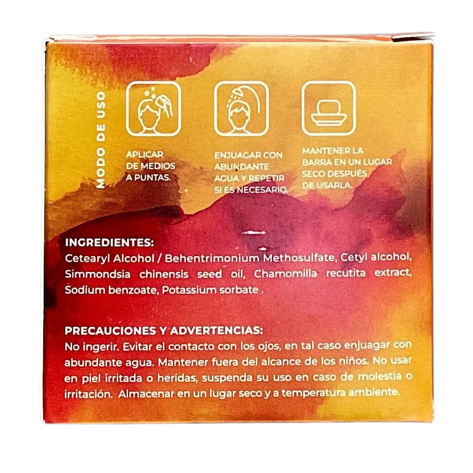 Acondicionador Nutrición Sólido en Barra Manzanilla Jojoba - Imagen 2