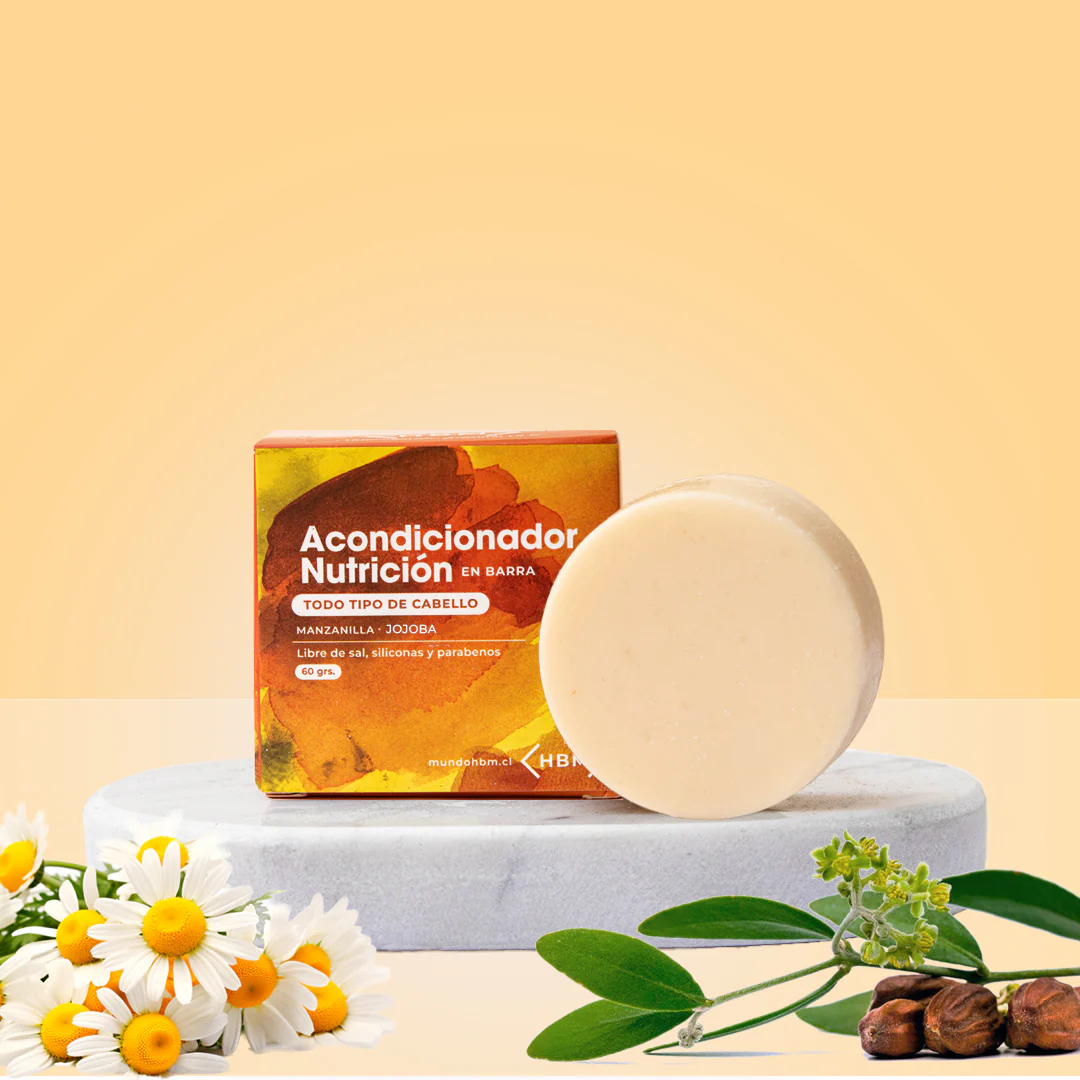 Acondicionador Nutrición Sólido en Barra Manzanilla Jojoba - Imagen 3