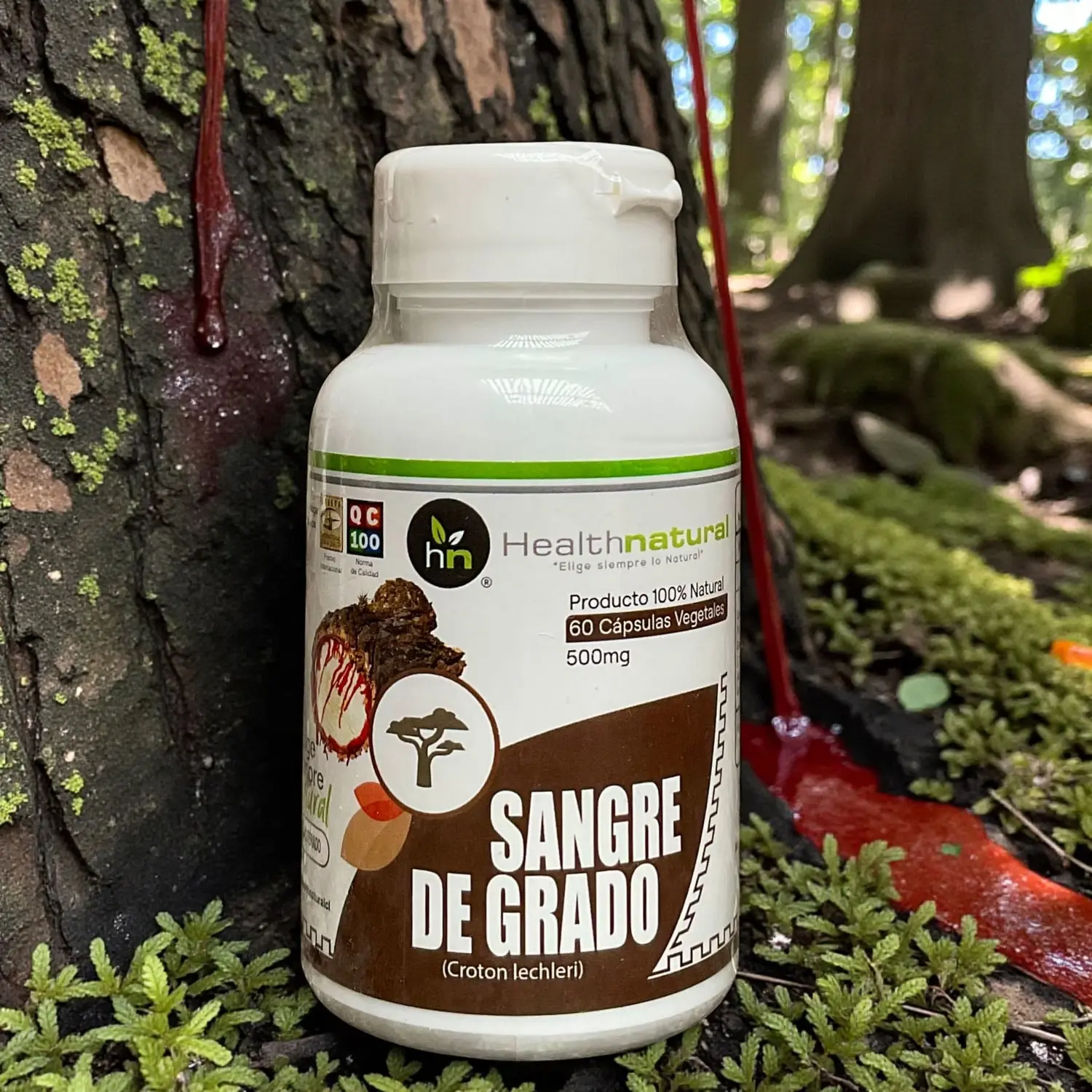 Sangre de Grado Health Natural 60 Cápsulas Vegetales 500mg - Imagen 4